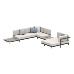 Alura Lounge set 17 | Sofas | Royal Botania