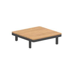 Alura Lounge 80 LTL lounge table low 80x80cm | Tables basses | Royal Botania