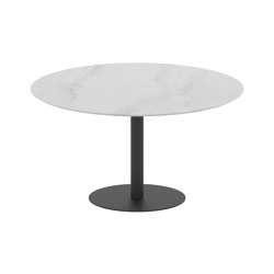 Butler round table 120 low dining ceramic top | Tables de repas | Royal Botania