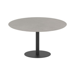 Butler round table 120 low dining ceramic top | Tavoli pranzo | Royal Botania