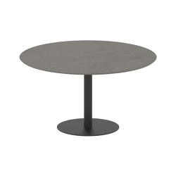 Butler round table 120 low dining ceramic top | Tavoli pranzo | Royal Botania