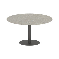 Butler round table 120 low dining ceramic top | Tavoli pranzo | Royal Botania