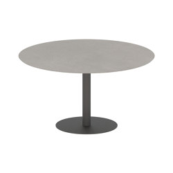 Butler round table 120 low dining ceramic top | Tavoli pranzo | Royal Botania