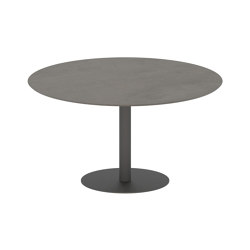 Butler round table 120 low dining ceramic top | Tavoli pranzo | Royal Botania