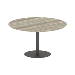 Butler round table 120 low dining ceramic top | Tavoli pranzo | Royal Botania