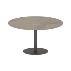 Butler round table 120 low dining ceramic top | Tavoli pranzo | Royal Botania