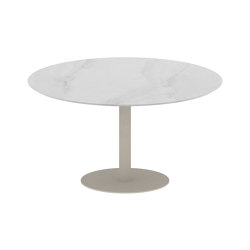 Butler round table 120 low dining ceramic top | Tavoli pranzo | Royal Botania