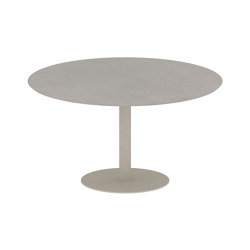 Butler round table 120 low dining ceramic top | Tavoli pranzo | Royal Botania