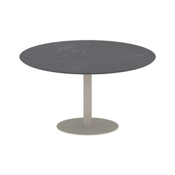 Butler round table 120 low dining ceramic top | Tavoli pranzo | Royal Botania