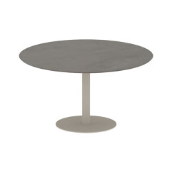 Butler round table 120 low dining ceramic top | Tavoli pranzo | Royal Botania