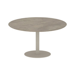 Butler round table 120 low dining ceramic top | Tavoli pranzo | Royal Botania