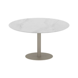 Butler round table 120 low dining ceramic top | Tavoli pranzo | Royal Botania