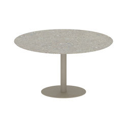 Butler round table 120 low dining ceramic top | Tavoli pranzo | Royal Botania