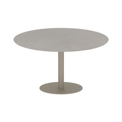 Butler round table 120 low dining ceramic top | Tavoli pranzo | Royal Botania