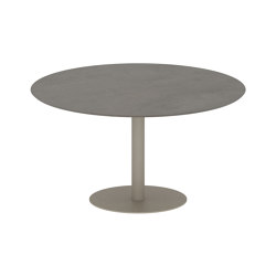 Butler round table 120 low dining ceramic top | Tavoli pranzo | Royal Botania