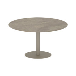 Butler round table 120 low dining ceramic top | Tavoli pranzo | Royal Botania