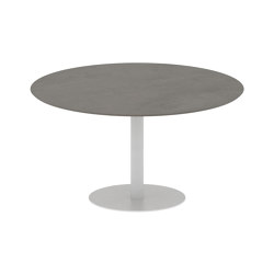 Butler round table 120 low dining ceramic top | Tavoli pranzo | Royal Botania