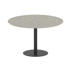 Butler round table 120 standard dining ceramic top | Mesas comedor | Royal Botania