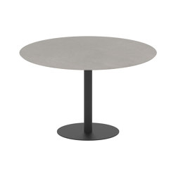 Butler table ronde 120 standard dining plateau en céramique | Tables de repas | Royal Botania