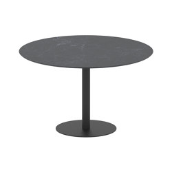 Butler table ronde 120 standard dining plateau en céramique | Tables de repas | Royal Botania