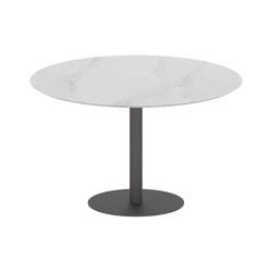 Butler table ronde 120 standard dining plateau en céramique | Tables de repas | Royal Botania