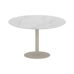 Butler round table 120 standard dining ceramic top | Tavoli pranzo | Royal Botania