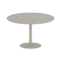 Butler table ronde 120 standard dining plateau en céramique | Tables de repas | Royal Botania