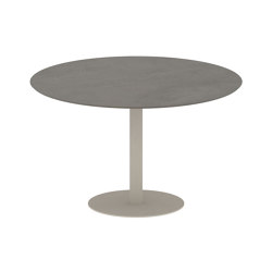 Butler table ronde 120 standard dining plateau en céramique | Tables de repas | Royal Botania