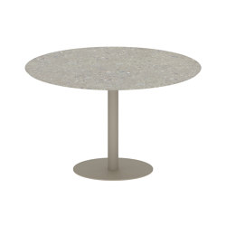 Butler table ronde 120 standard dining plateau en céramique | Tables de repas | Royal Botania