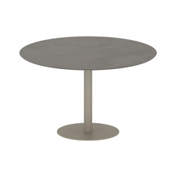 Butler table ronde 120 standard dining plateau en céramique | Tables de repas | Royal Botania