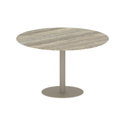 Butler round table 120 standard dining ceramic top | Tavoli pranzo | Royal Botania