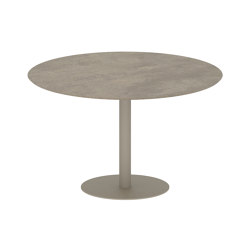 Butler table ronde 120 standard dining plateau en céramique | Tables de repas | Royal Botania