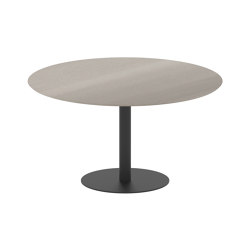 Butler round table 120 low dining ceramic top | Tavoli pranzo | Royal Botania