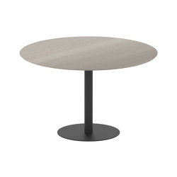 Butler table ronde 120 standard dining plateau en céramique | Tables de repas | Royal Botania