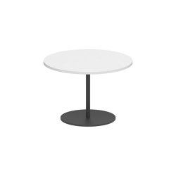 Butler table basse 40cm ronde coated stainless steel & ceramique | Tables d'appoint | Royal Botania