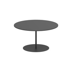 Butler table basse 75cm rond coated stainless steel & ceramique | Tables d'appoint | Royal Botania