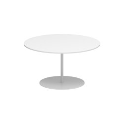 Butler table basse 75cm rond coated stainless steel & ceramique | Tables d'appoint | Royal Botania