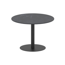 Butler table ronde 90 low dining plateau en céramique | Tables de repas | Royal Botania