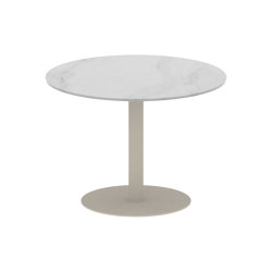 Butler round table 90 low dining ceramic top | Tavoli pranzo | Royal Botania