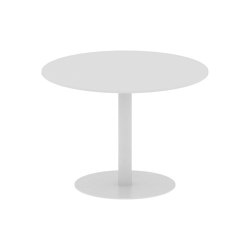 Butler table ronde 90 low dining plateau en céramique | Tables de repas | Royal Botania