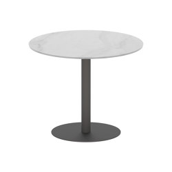 Butler round table 90 standard dining ceramic top | Tavoli pranzo | Royal Botania