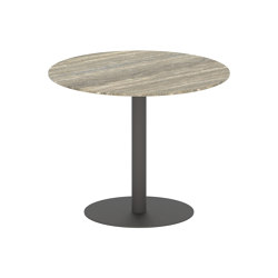 Butler table ronde 90 standard dining plateau en céramique | Dining tables | Royal Botania