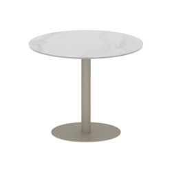 Butler round table 90 standard dining ceramic top | Tavoli pranzo | Royal Botania