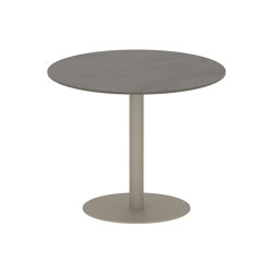 Butler round table 90 standard dining ceramic top | Tavoli pranzo | Royal Botania