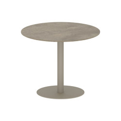 Butler round table 90 standard dining ceramic top | Tavoli pranzo | Royal Botania