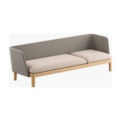 Calypso Lounge 210P 3 seater with back and 2 corners | Sofás | Royal Botania