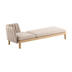 Calypso Lounge 210P 3 seater with single back | Chaise Longues | Royal Botania