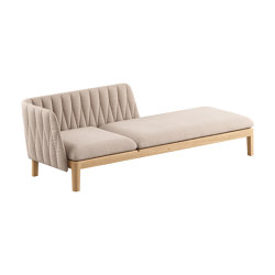 Calypso Lounge 210P 3 seater with back for 2 | Chaise Longues | Royal Botania