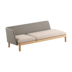 Calypso Lounge 210P 3 seater with back and 1 corner | Sofas | Royal Botania