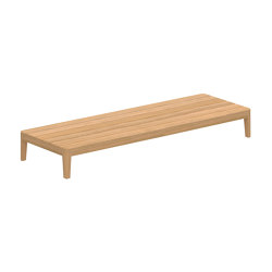 Calypso Lounge 210 teak table | Coffee tables | Royal Botania